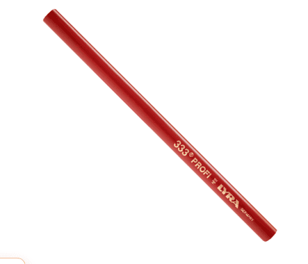 CRAYON DE CHARPENTIER ROUGE