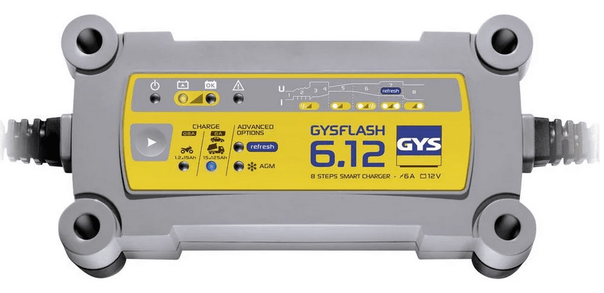 Chargeur automatique 12 V 6 A - GYSFLASH 6.12