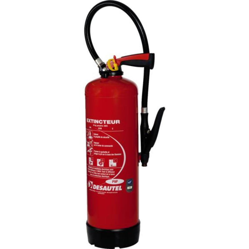 EXTINCTEUR A POUDRE POLYVALENT