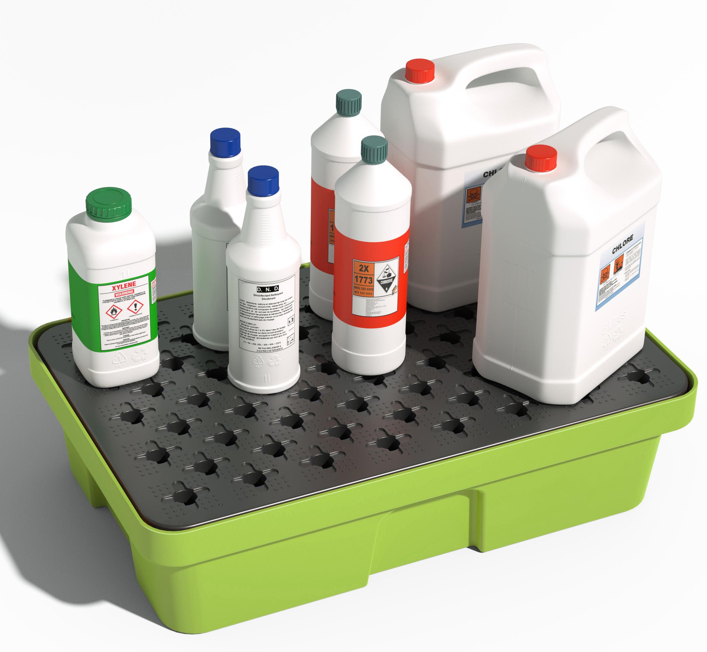 BAC DE RETENTION PLASTIQUE PEHD