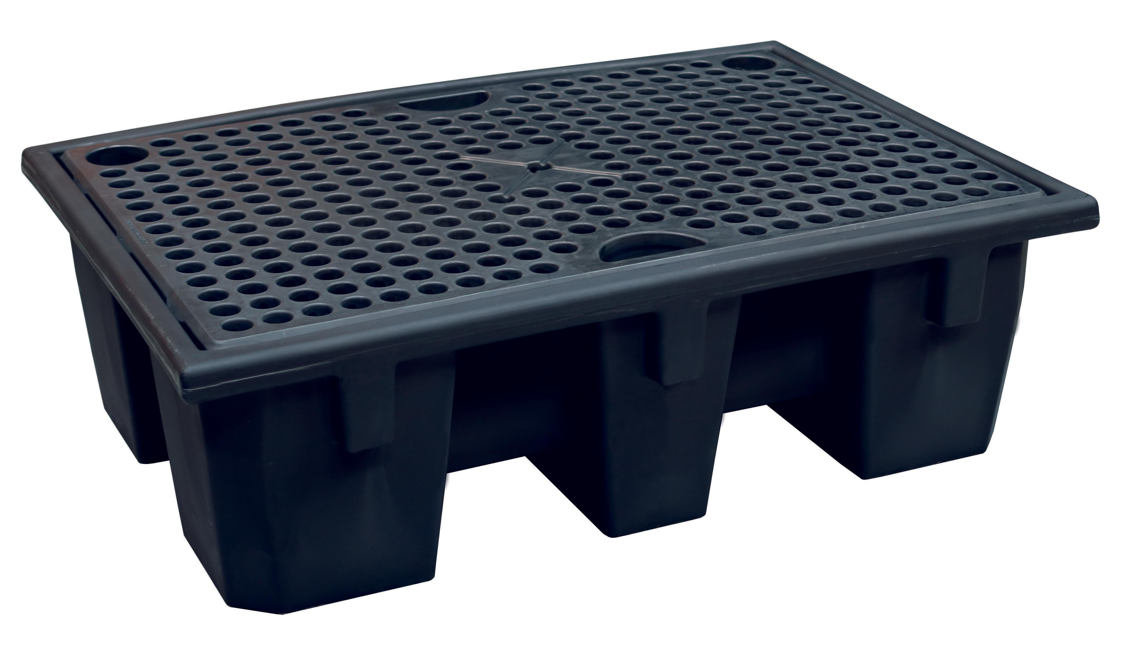 BAC DE RETENTION PEHD AVEC CAILLEBOTIS PP