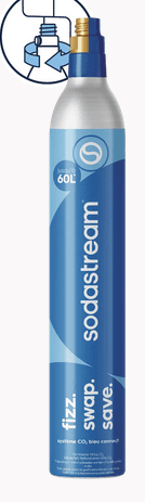 RECHARGE CO2 ACIER 450 GRAMMES