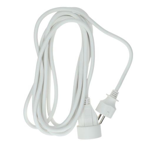 Rallonge Câble électrique H05VV-F 3G 1,5 mm2 Blanc - HANGER