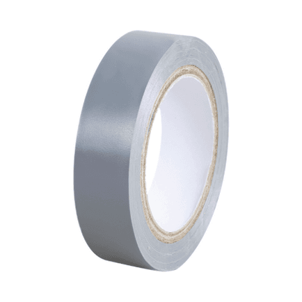 RUBAN VINYLE ISOLANT 10 M X 15 MM GRIS
