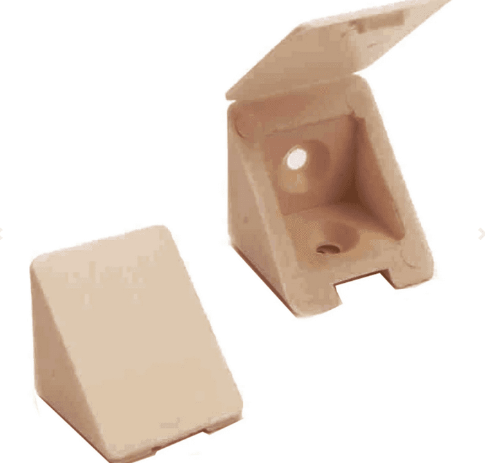 TAQUET POLYPROPYLENE TAC-ECKER LARGE 24X24X23 MM