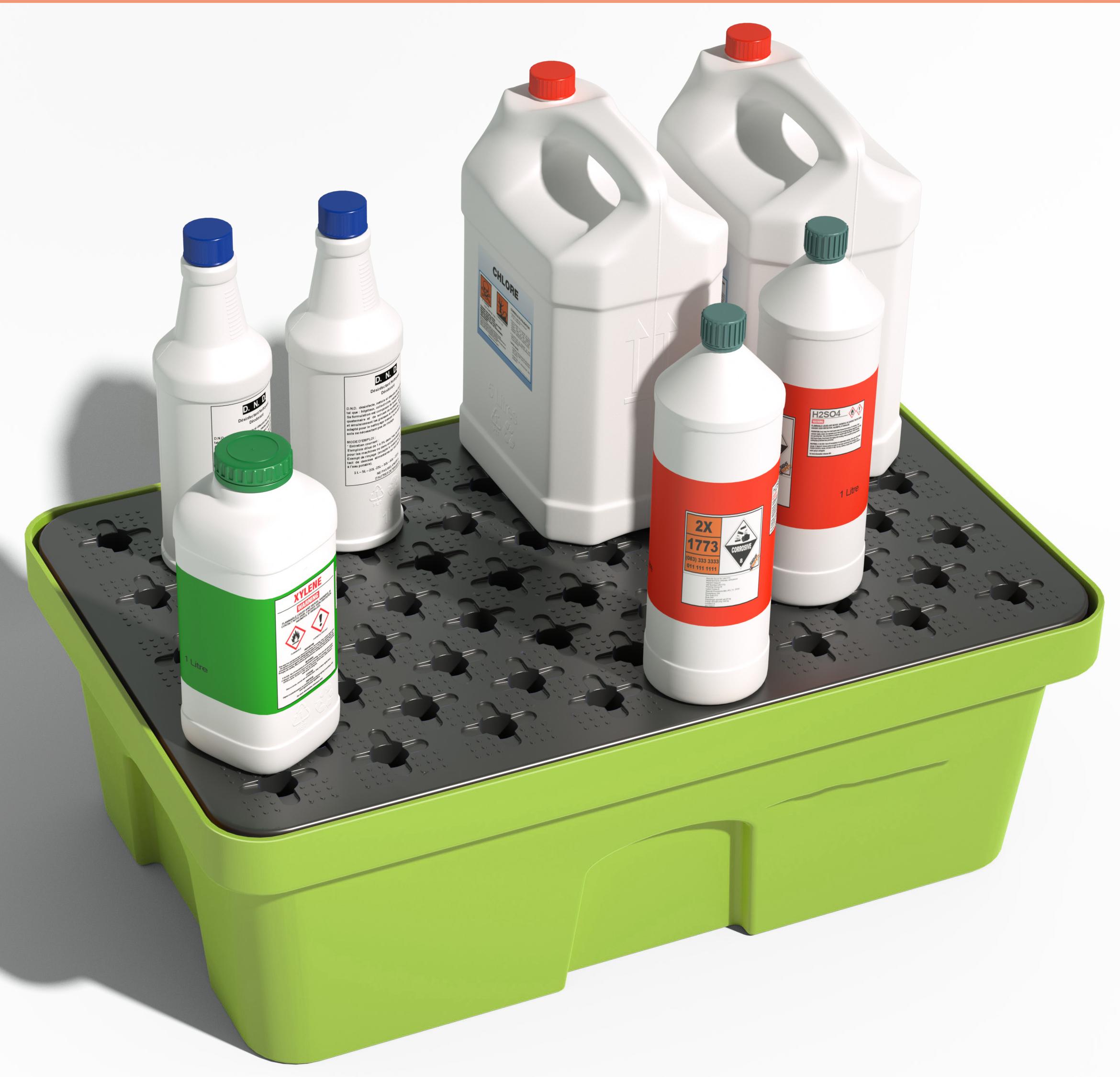 BAC DE RETENTION PLASTIQUE PEHD