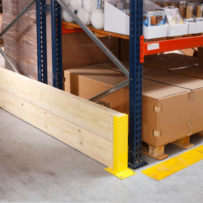 PROTECTION PAR MADRIER SUPPORT EXTREMITE