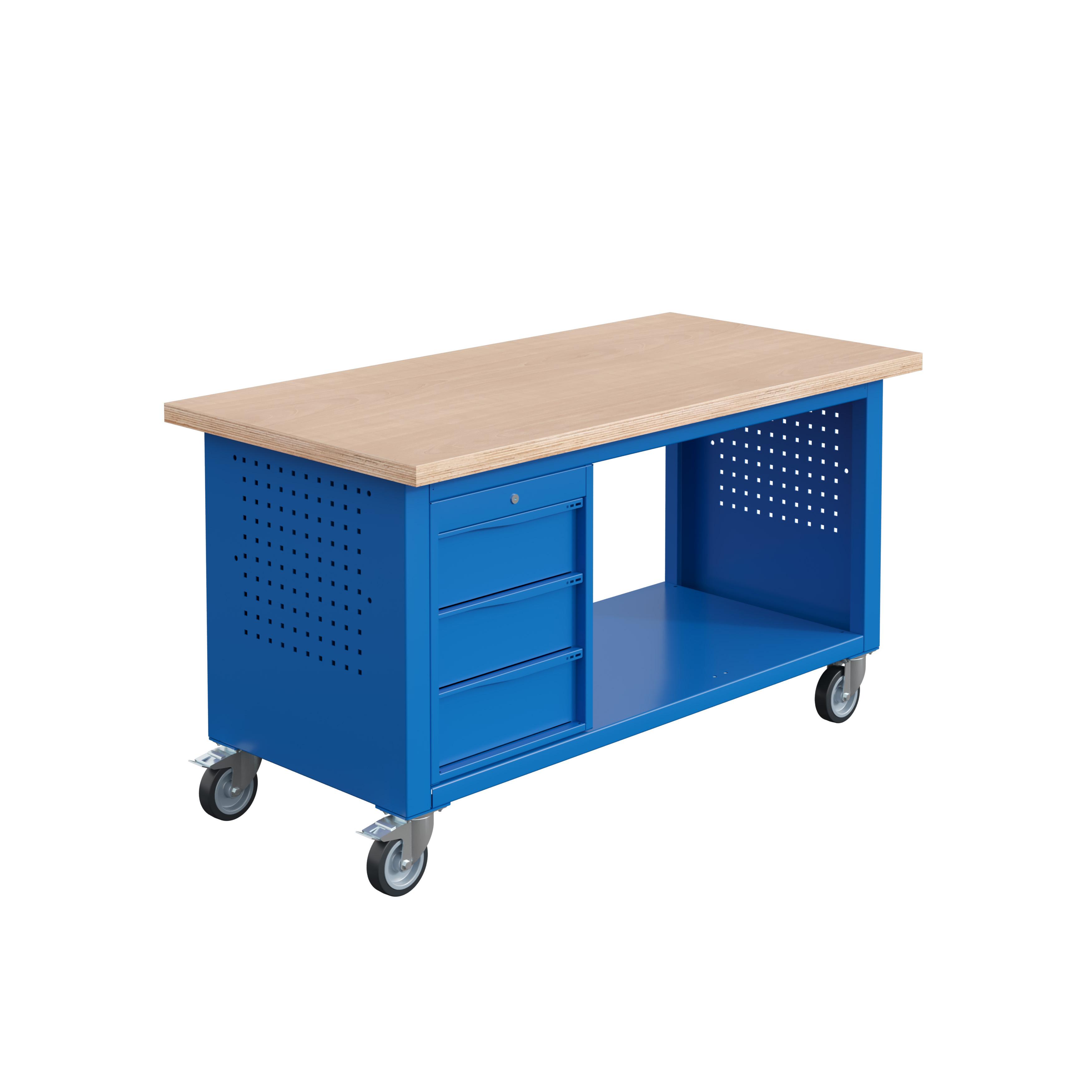 ETABLI MOBILE CHARGE 300 KG LONG 1500 MM