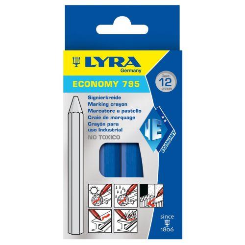 Boite de 12 craies de marquage Ø11x110 mm