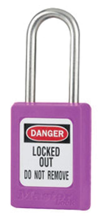 CADENAS DE CONSIGNATION MECANIQUE ANSE INOX ROUGE