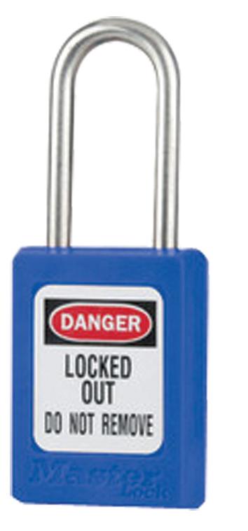 CADENAS DE CONSIGNATION MECANIQUE ANSE INOX ROUGE