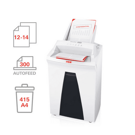 Destructeur de documents de bureau Securio AF300 4,5 x 30 mm HSM