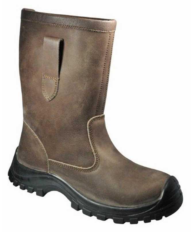 BOTTE SECURITE CUIR FOUREE