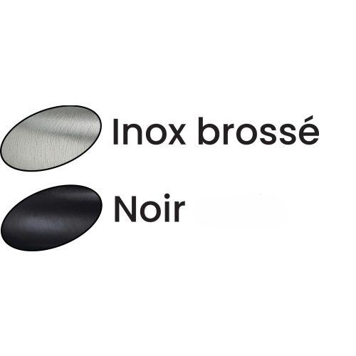 HERACLES Q-PAB16080-G paumelle à bois inox gauche 160 x 80 mm