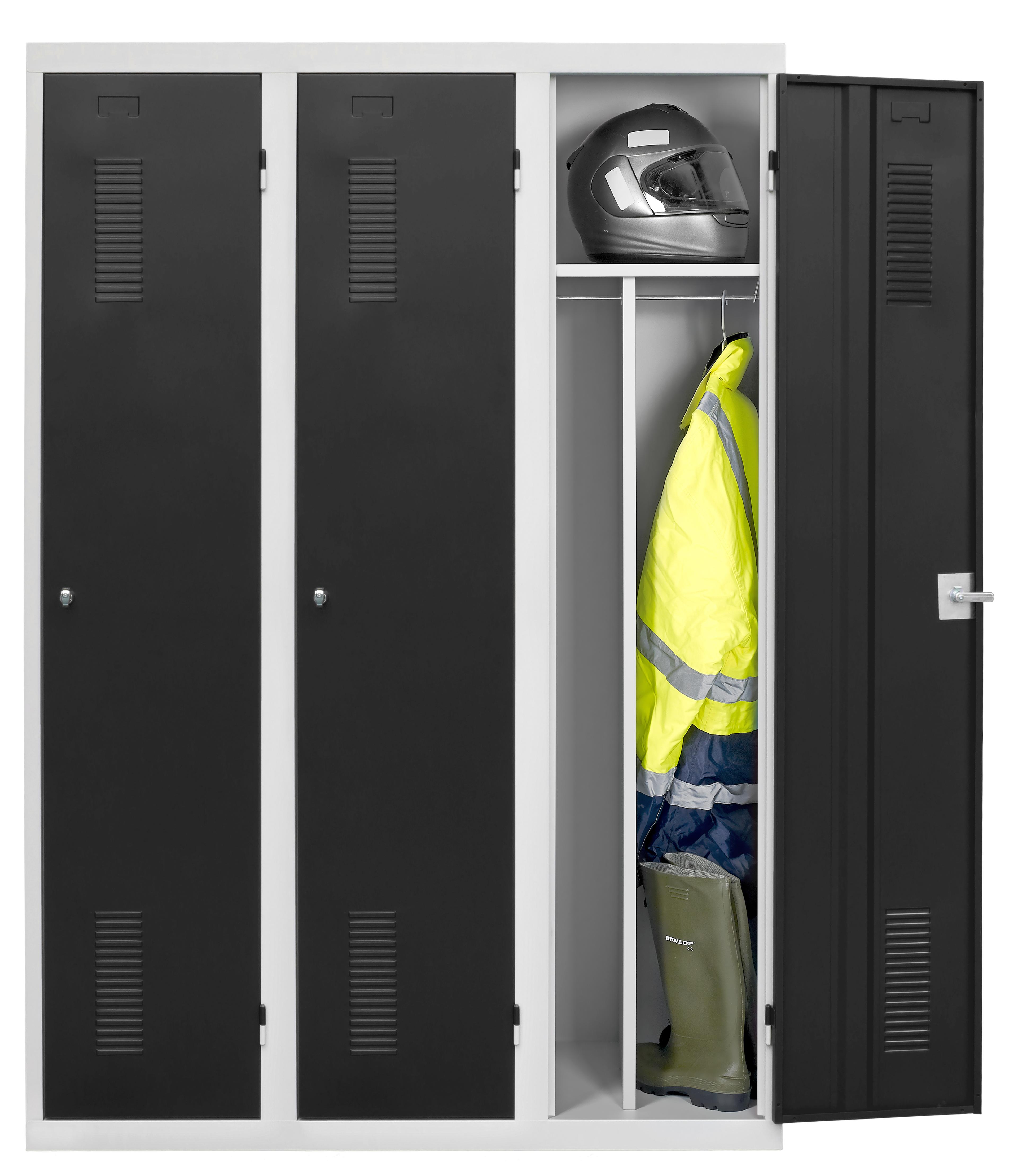 VESTIAIRE MONOBLOC SUR SOCLE