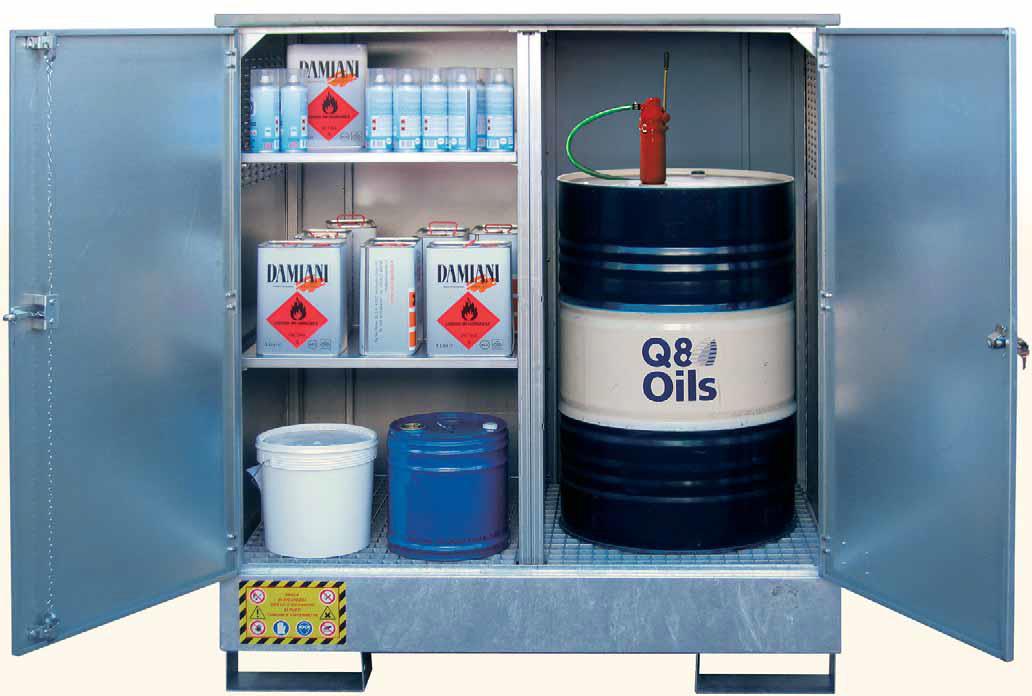 BOX DE STOCKAGE AVEC RETENTION