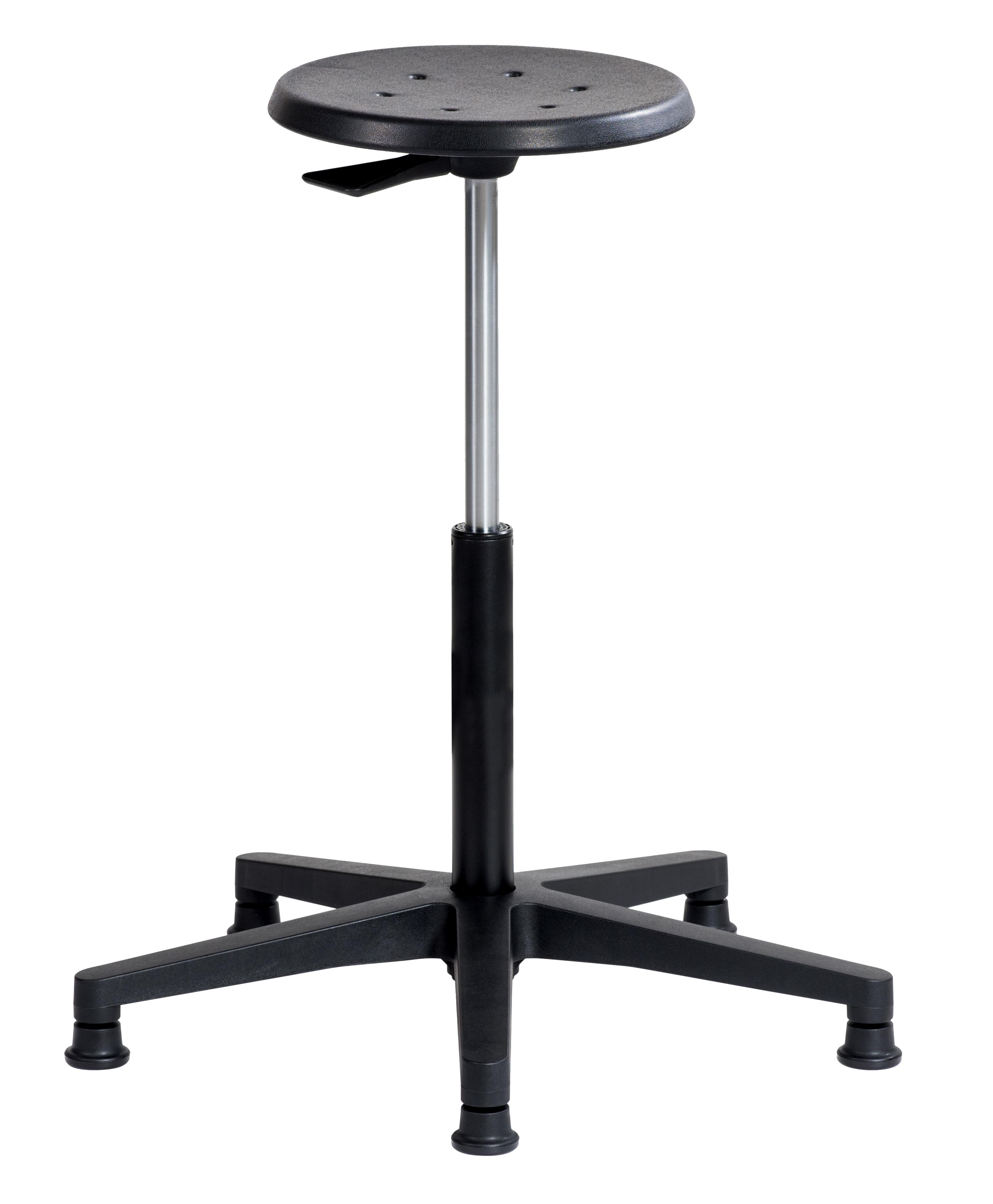 TABOURET POLYURETHANE SUR PATINS OU ROULETTES