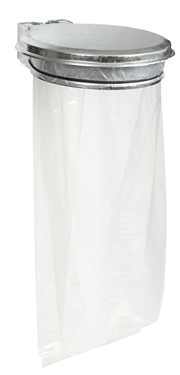 COLLECTEUR MURAL AVEC COUVERCLE 110 LITRES