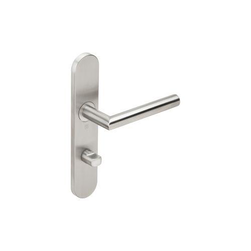 Ensemble double bequille sur plaque JADE série 1394 - Condamnation - inox