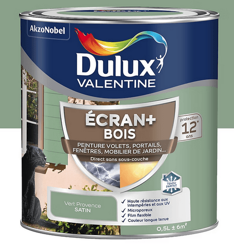 ECRAN+ BOIS SATIN VERT PROVENC