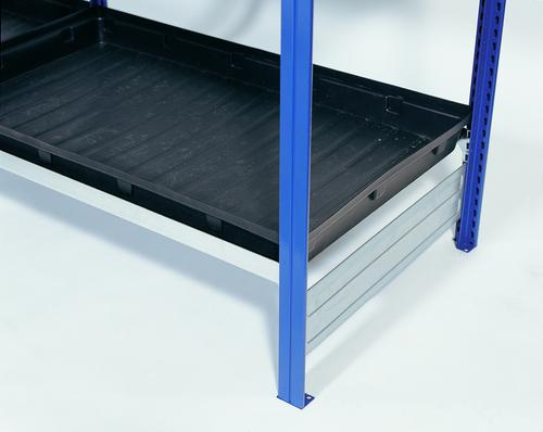 RAYONNAGE AVEC RETENTION 4 BACS ETAGERE