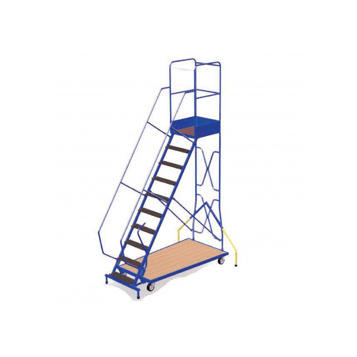 PLATEFORME ESCABAUD INDUSTRIEL ROULANT