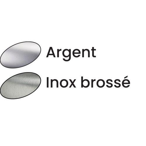 HERACLES ZL-I-3637F1 butoir de sol 3637 finition alu argent sur carte