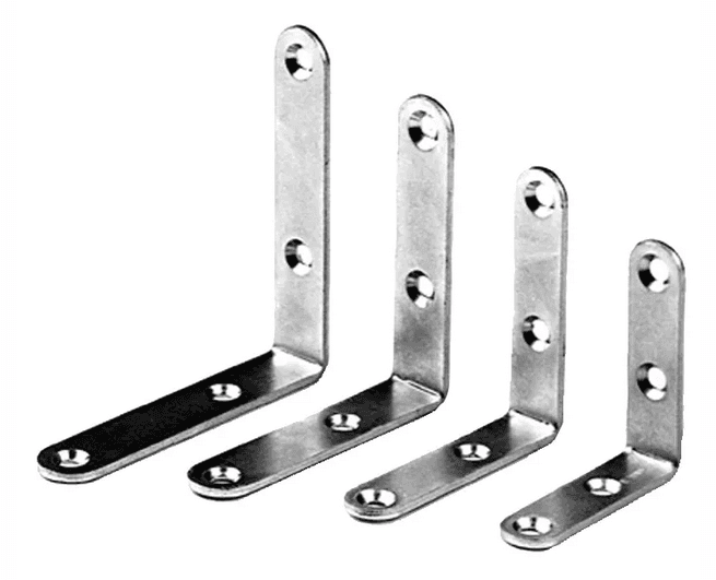 Equerre de chaise en acier zingué