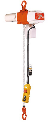 Palan électrique monophasé KITO-ED levée 3m bi-vitesse - Suspention par chochet