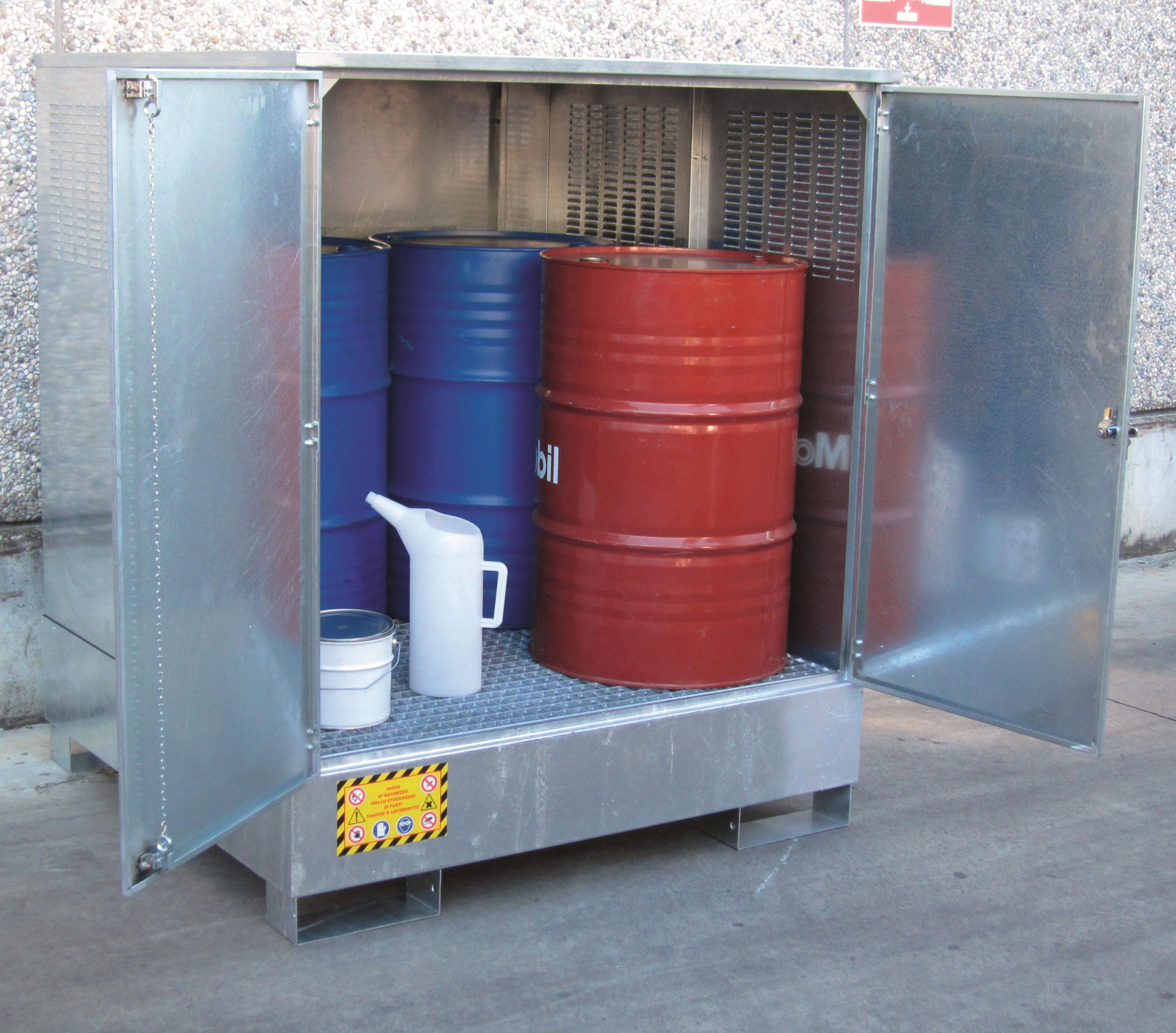 BOX DE STOCKAGE AVEC RETENTION