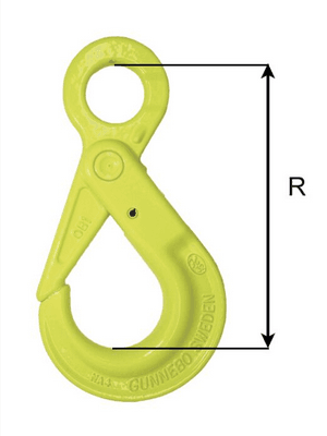 CROCHET DE SECURITE A OEIL A VERROUILLAGE AUTOMATIQUE