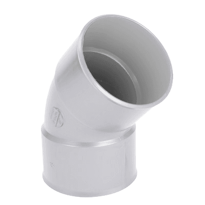 Coude pour tube de descente cylindrique Ø 80