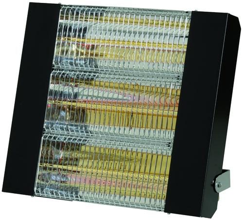 CHAUFFAGE RADIANT INFRAROUGE EPOXY NOIR 1500W