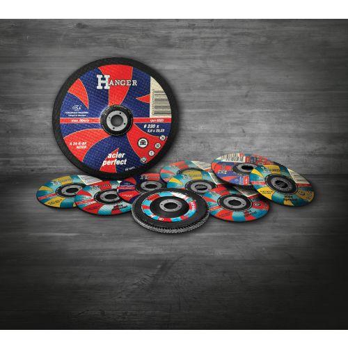 Disque à tronçonner droit pour acier Ø230 x 3 mm A24R - HANGER
