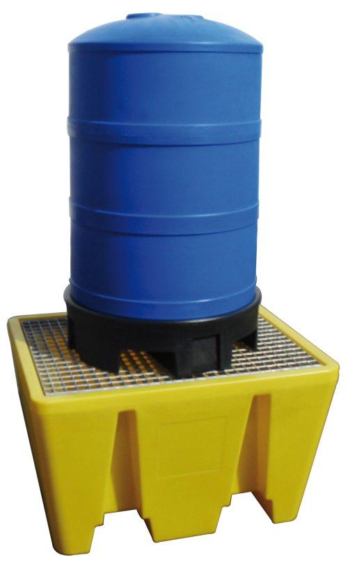 BAC DE RETENTION AVEC CAILLEBOTIS ACIER GALVA