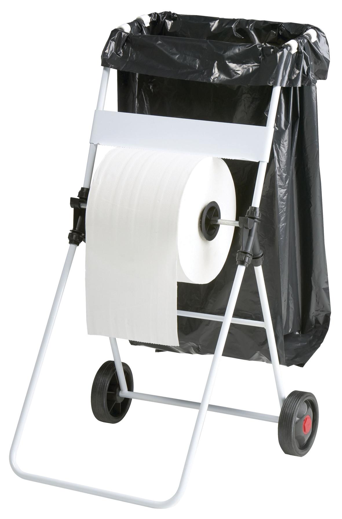 DEROULEUR BOBINE PAPIER + SUPPORT SAC