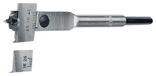 MECHE BOIS EXTENSIBLE Ø 13 à 45 mm