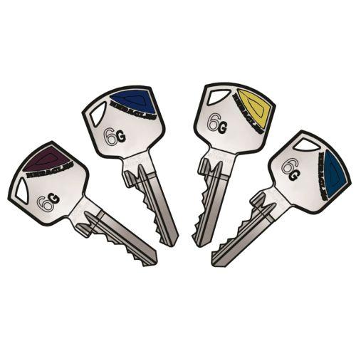 HERACLES 6G-4050 cylindre à double entrée 40 x 50 mm 6G