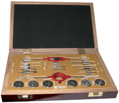 COFFRET 20 TARAUDS FILIERES M3 A M10