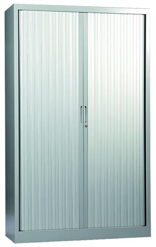 ARMOIRE A RIDEAUX MONOBLOC UNICOLORE 1 TABLETTE 800X440X690