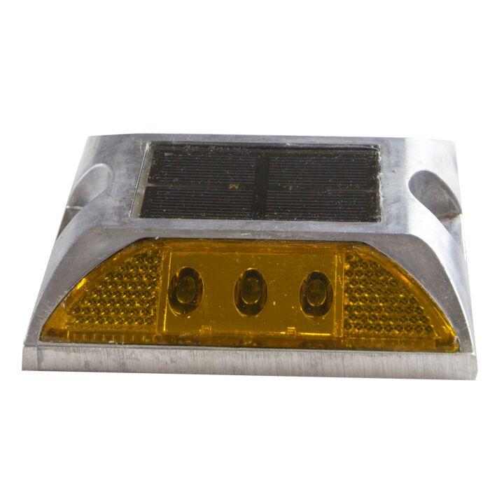 PLOT SOLAIRE A LED ET REFLECTEUR DE ROUTE