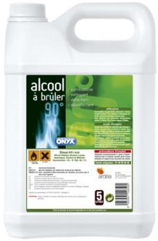ALCOOL BRULER EN 5L 90 DEG.