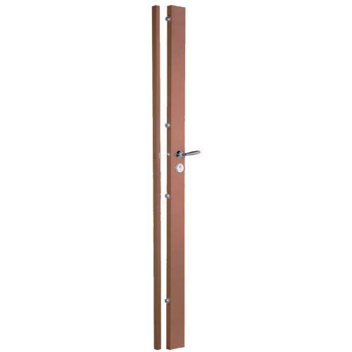 HERACLES NP1803SCG1M serrure carénée 5 points SESAME sans cylindre gâche appliqu