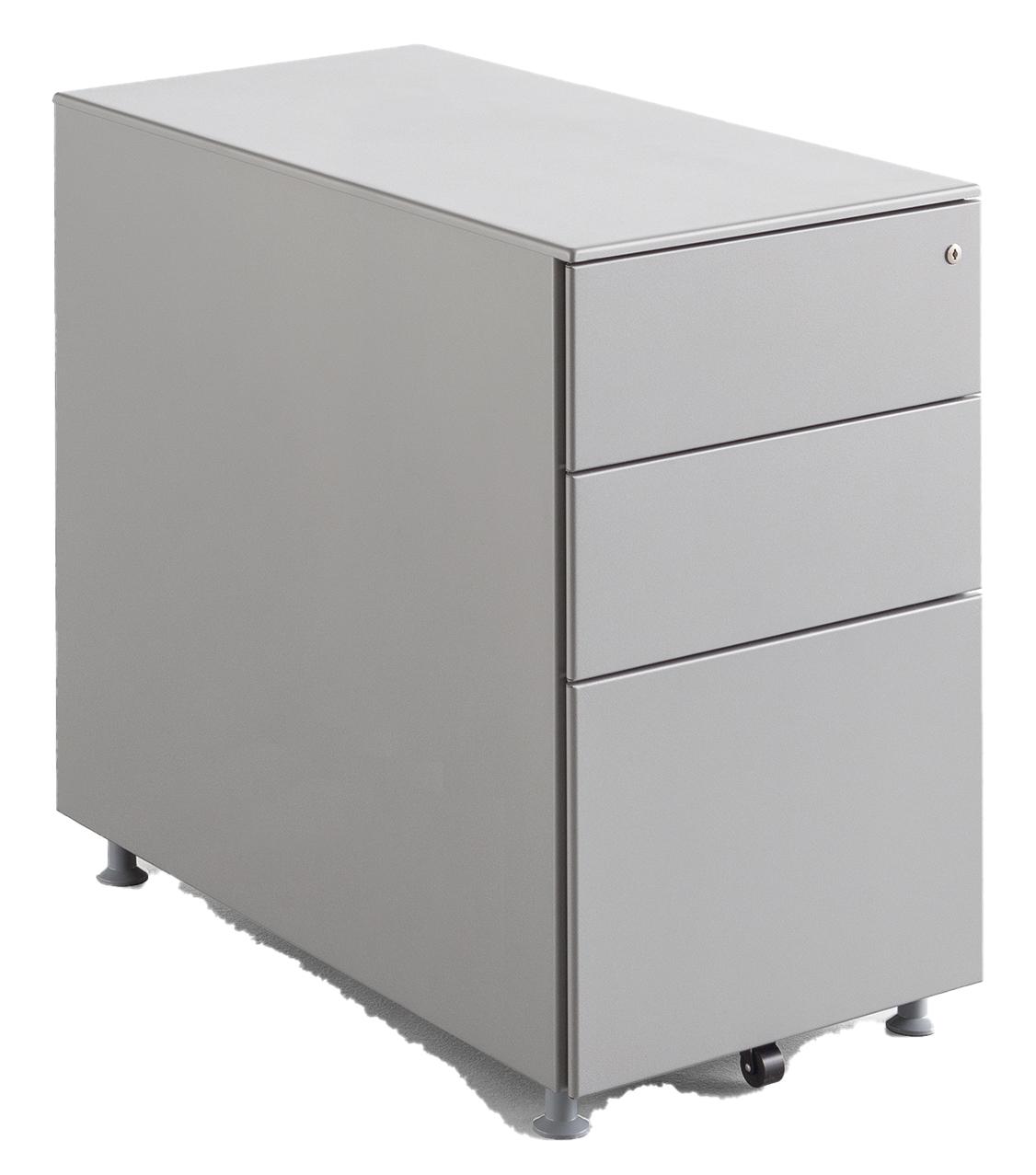 CAISSON MOBILE METAL 1 TIROIR + 1 DOSSIER