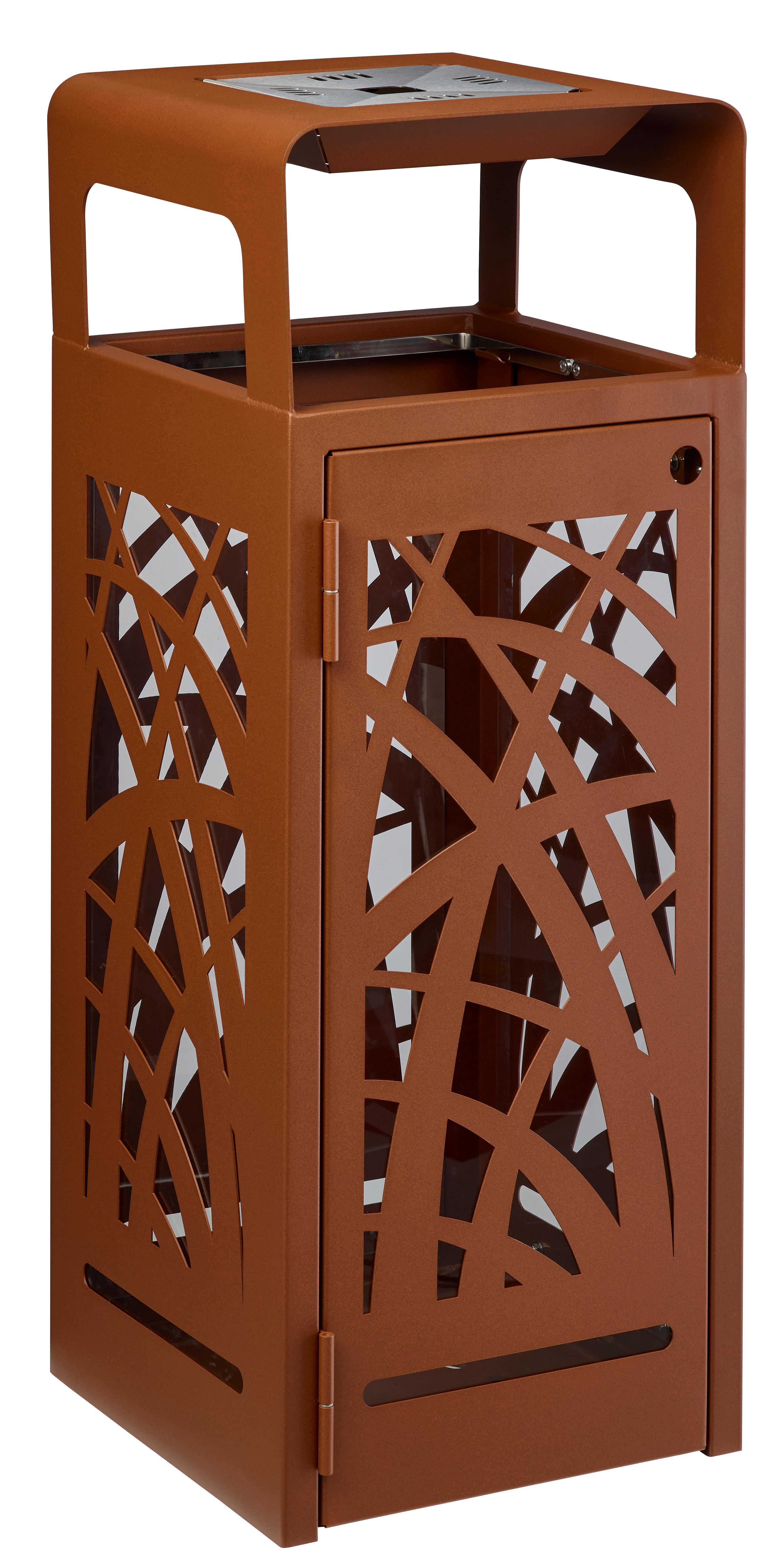 CORBEILLE ANTI-NUISIBLES 110L AVEC CENDRIER