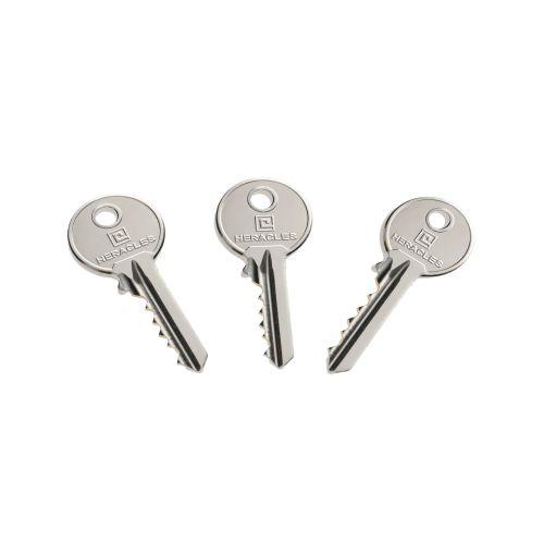 Verrou à bouton cylindre 50 mm - Finition Or ECO