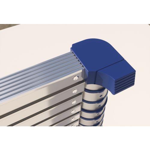 Échelle télescopique aluminium 3,80m X-TENSO 2 Tubesca-Comabi EN131-6