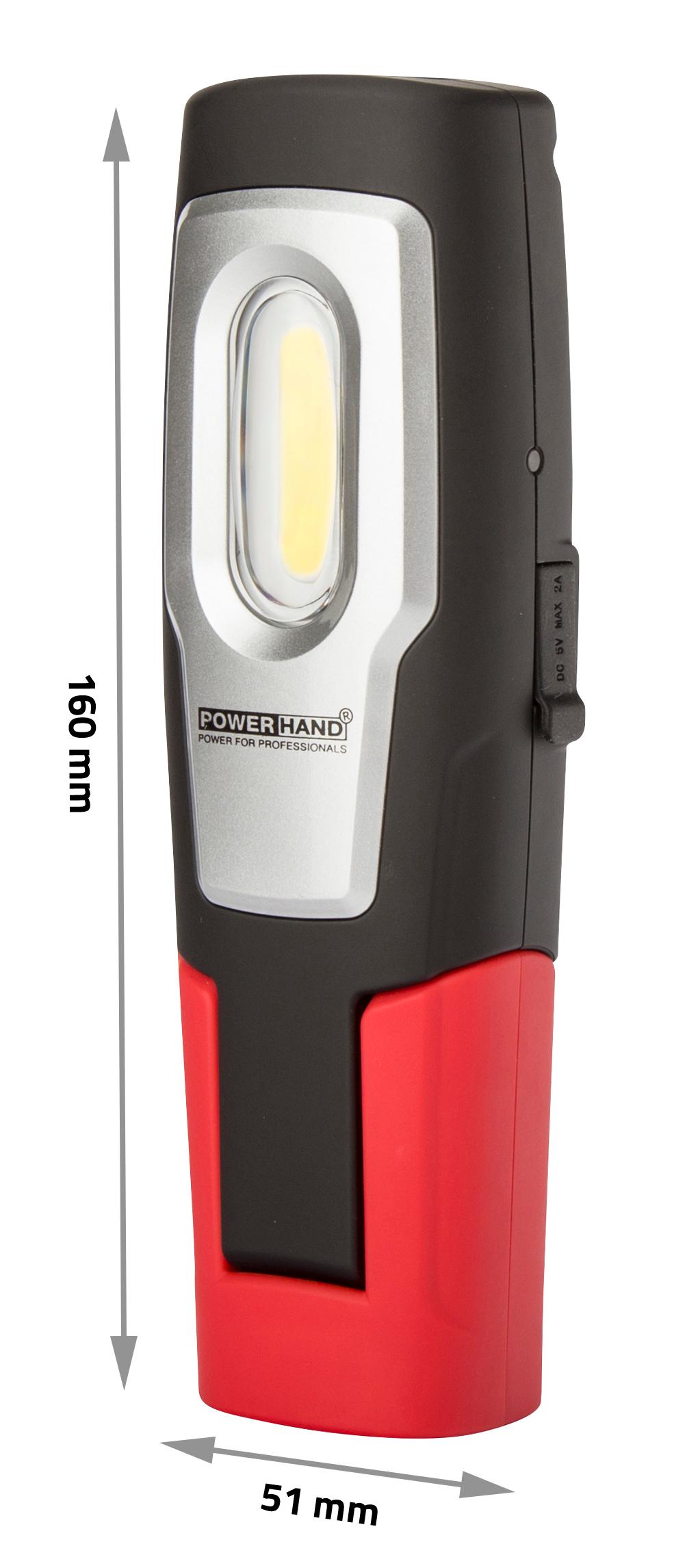 LAMPE DE TRAVAIL RECHARGEABLE AVEC POINTEUR LASER