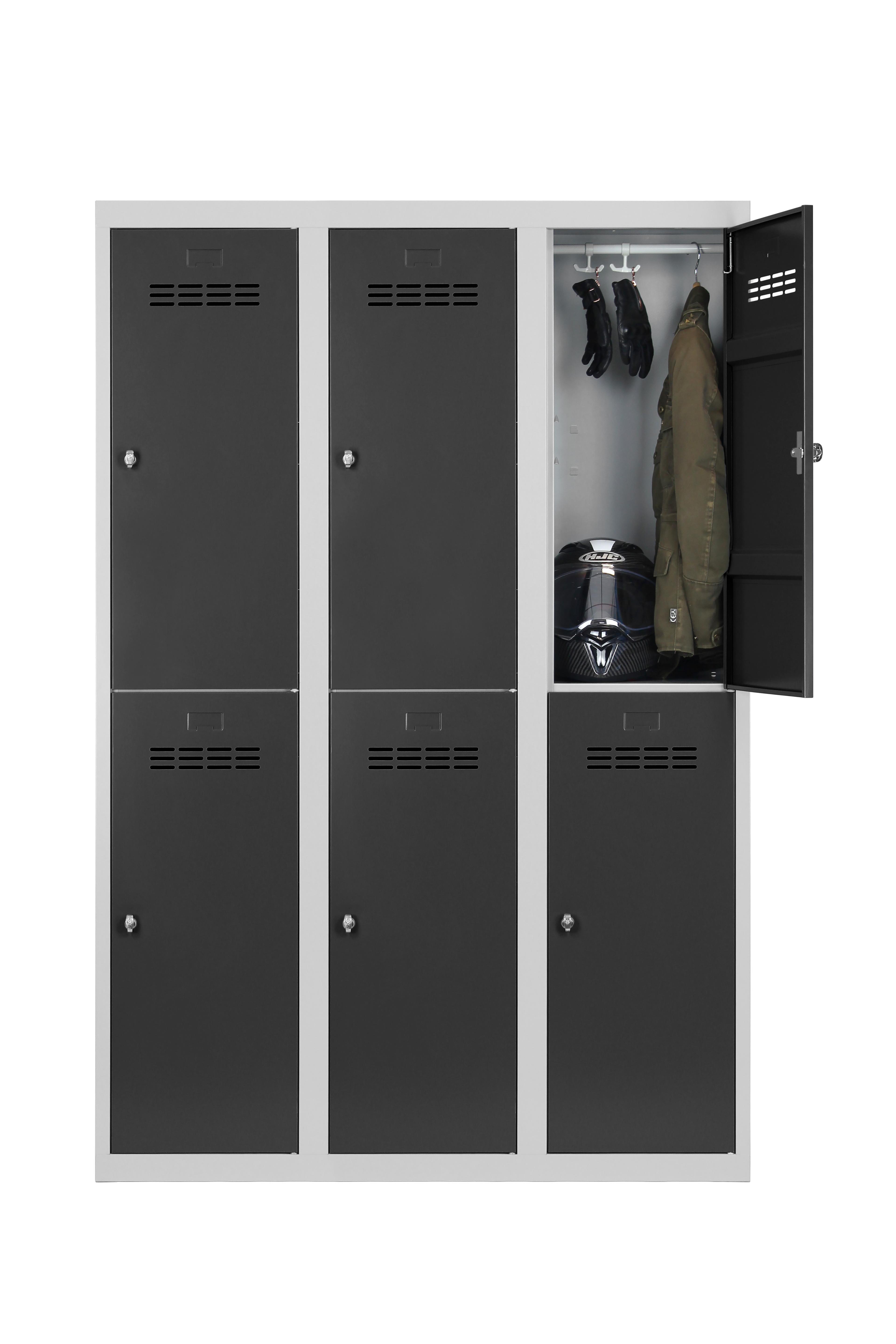 VESTIAIRE MONOBLOC 2 CASES