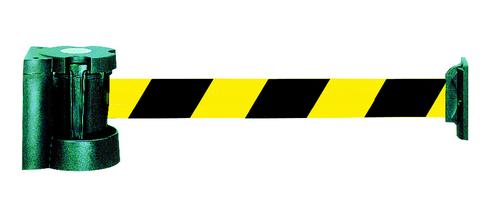 POTEAU ROUGE SUR SOCLE ROUGE/BLANC SANGLE ROUGE